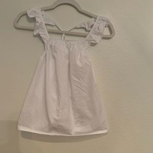 Zara girls white blouse